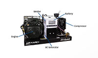 Vaniar® 23 Horsepower (hp) Vehicle Mounted Compressor (051833) - 2