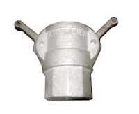 3/4 Inch (in) Female National Pipe Thread (NPT) Coupler