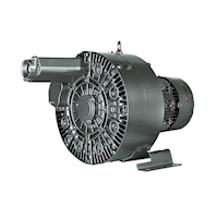 490 Millibar (mbar) Rated Pressure and 28 Cubic Feet per Minute (ft³/min) Air Flow Regenerative Blower