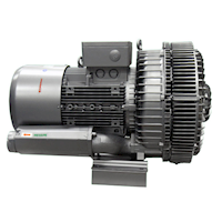 270 Millibar (mbar) Rated Pressure and 653 Cubic Feet per Minute (ft³/min) Air Flow Regenerative Blower