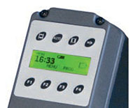 Built-in Quartz Controlled Timer with LCD Display