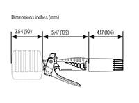 Mechanical Oval (MO) Control Handle Gear Meter - 2