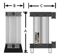 480 Standard cubic feet per minute (scfm) nano B1 Breathing Air Purification Module