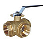 3-Way Diverting Brass Ball Valve 3-Way Diverting Brass Ball Valve
