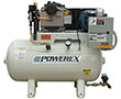 3 to 5 and 7.5 to 10 hp Scroll Tankmount Simplex Air Compressors

