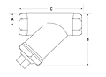 Y Strainers - Furnished with each Economatic Drain - 2