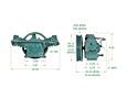 Model BVA & BVAS - Matrix CESCAA - Single Stage - Horizontal Compressor