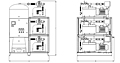 Laboratory Dry Claw Triplex Tank Mounted Vertical Vacuum System with Premium Controls
