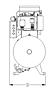 3 to 5 hp Scroll Tankmount Simplex Pumps with Refrigerated Dryer - 3