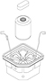 Kaeser KCF Filter Cartridge Diagram