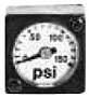 Wilkerson Regulator Flush Mount Gauge